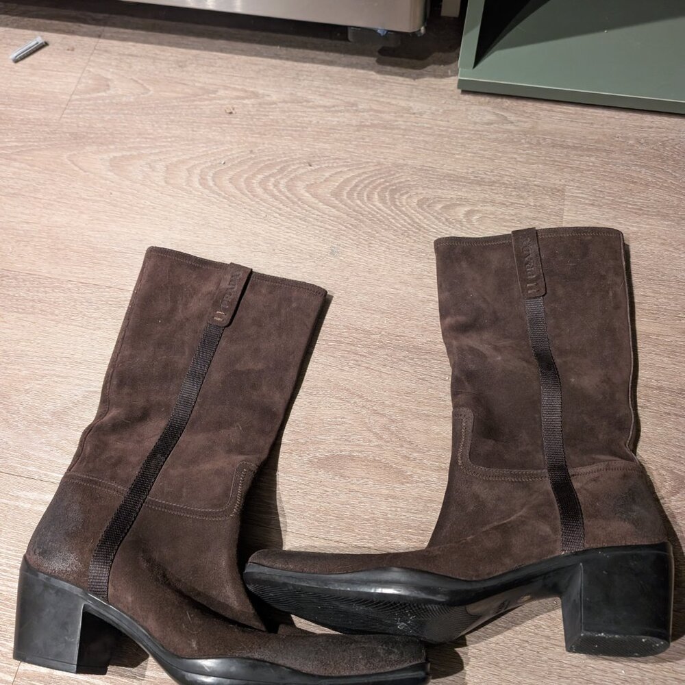 Prada cowboy suede boots - Picture 7 of 7